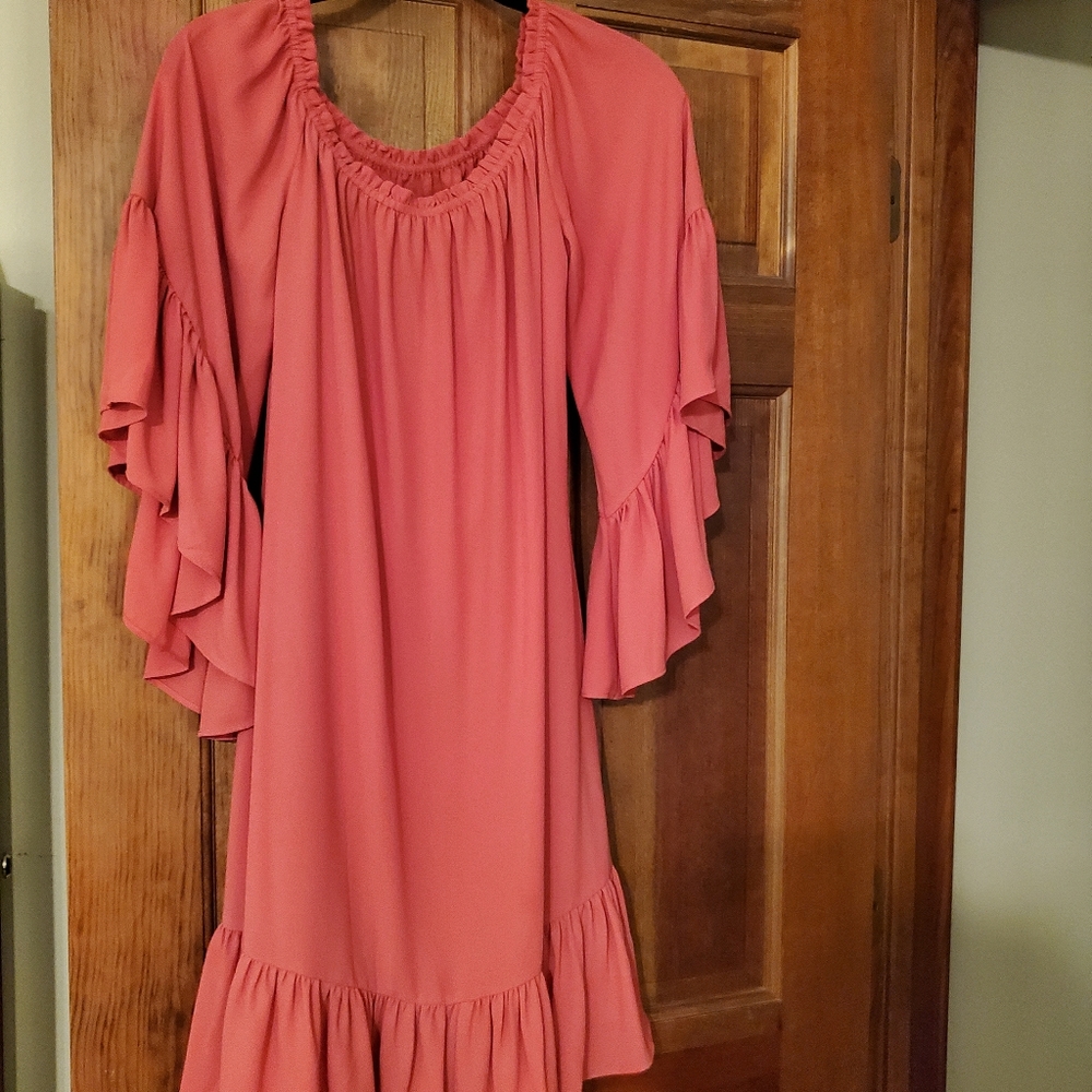WHBM Flounce Dress,  size Small.